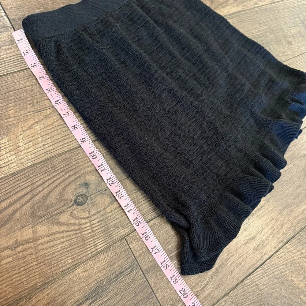 Anthropologie black knit